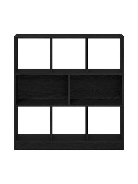 Bibliothek Black Oak 97.5x29.5x100cm
