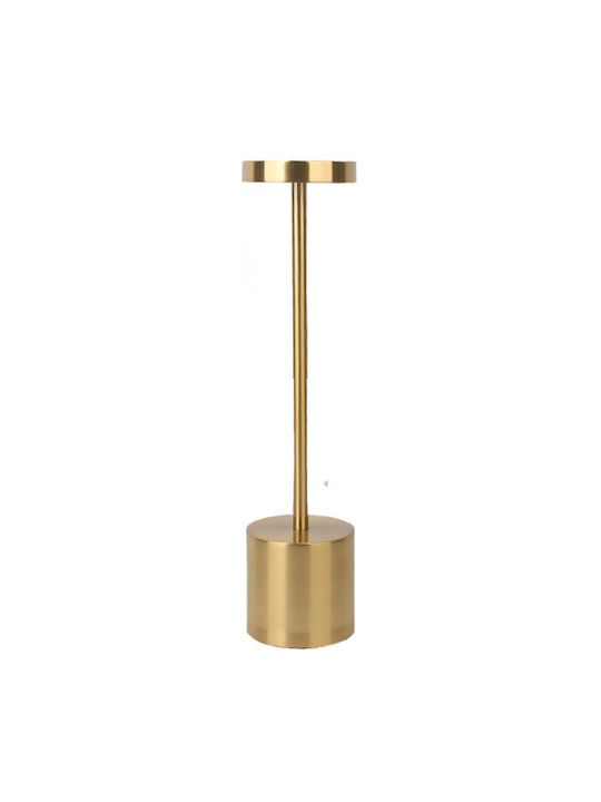 Metallic Gold Table Lamp H43x22x16cm