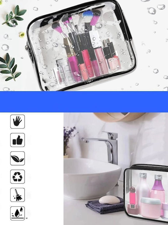 Set Toiletry Bag with Transparency