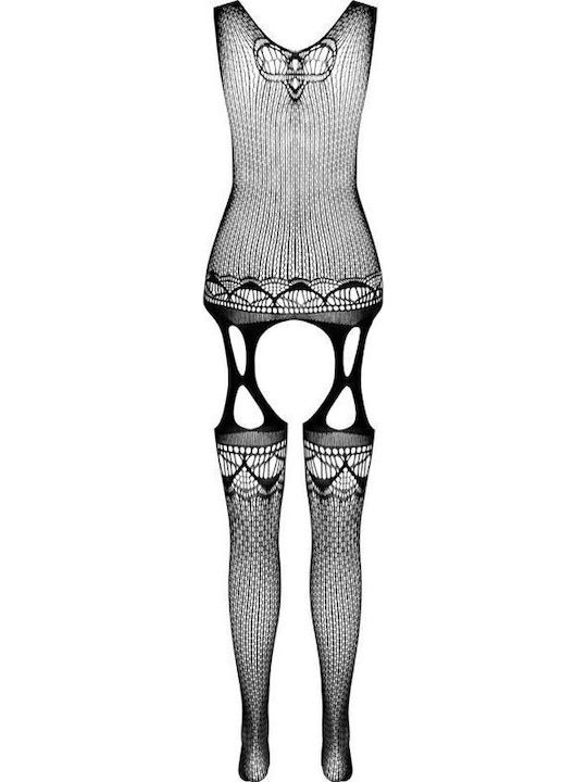 Passion Bs099 Black Bodystocking Μαύρο
