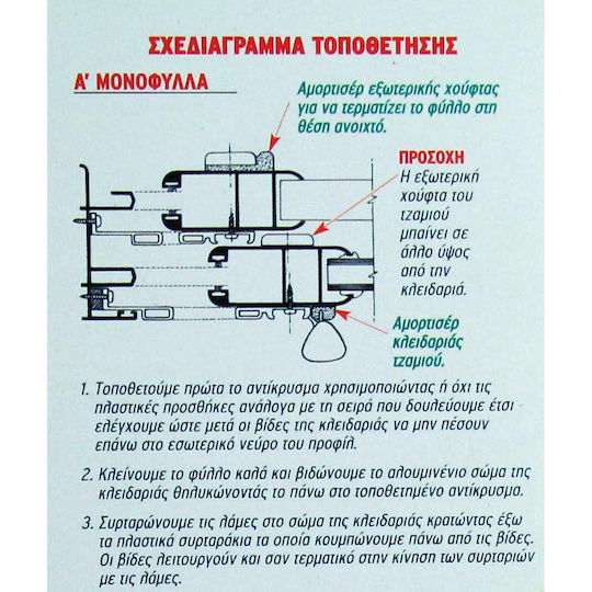 Încuietoare glisantă ovală neagră din aluminiu Cal Doublex