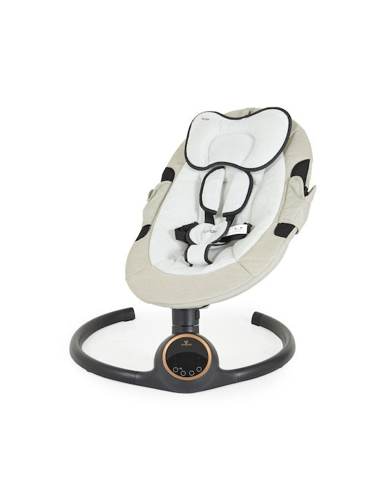 Cangaroo Elektrisch Baby Relax Schaukel Prestige mit Musik Light Grey