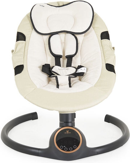 Cangaroo Elektrisch Baby Relax Schaukel Prestige mit Musik Beige