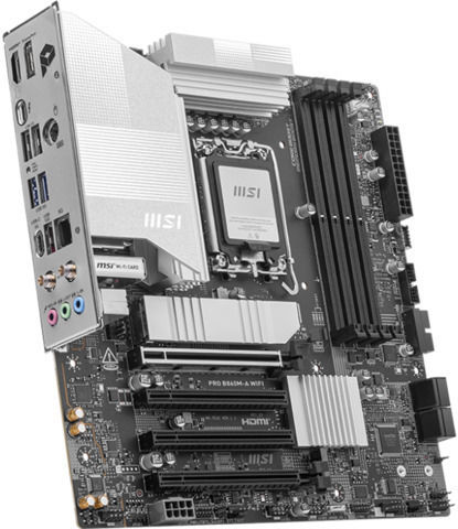 MSI Pro B860M-A WIFI Motherboard Micro ATX with Intel 1851 Socket