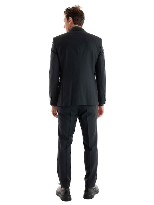 Hugo Boss Men's Suit Dark Green