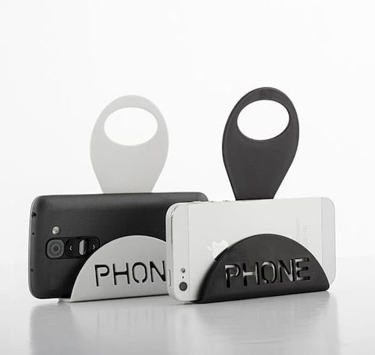 Out of the Blue Desk Stand for Mobile in White color 32596