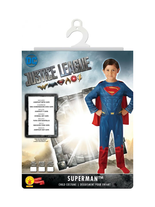 Costum de Carnaval pentru Copii Superman Clasic