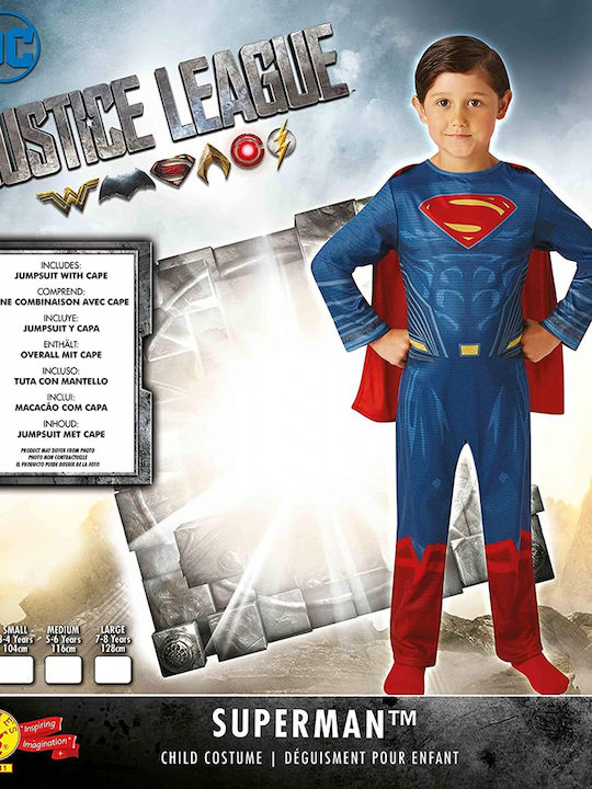 Costum de Carnaval pentru Copii Superman Clasic