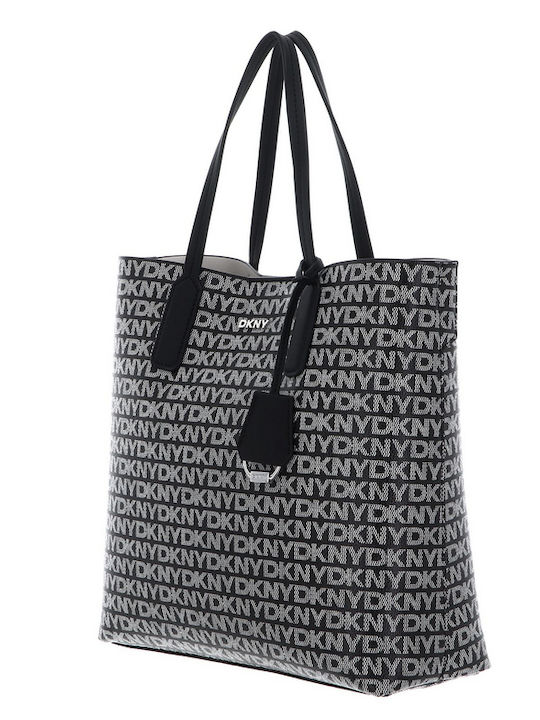 DKNY Saige Γυναικεία Τσάντα Shopper Ώμου Μαύρη