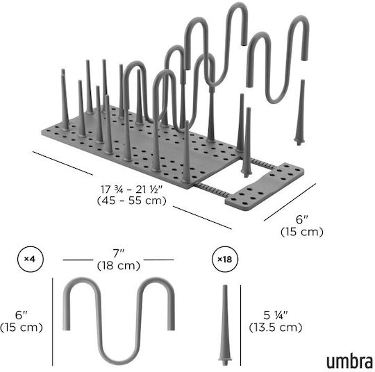 Organizer Μαγειρικών Σκευών 54χ19χ21 Εκ Umbra Peggy 1022265-149
