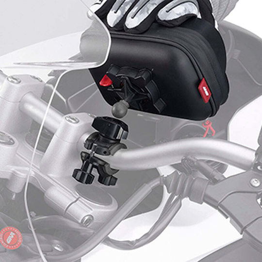 Givi Mount GPS Motorcycle with Case 5.5-6" for Steering Wheel for Iphone 6 / 6plus