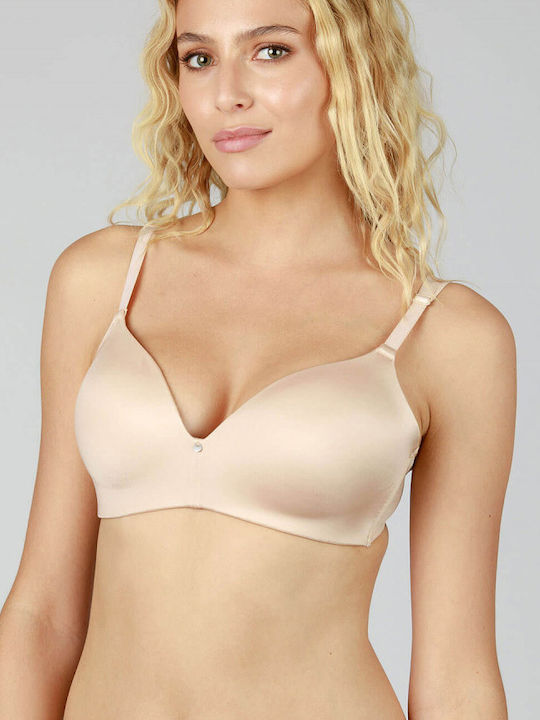 Valege Minimizer Minimizer Bra without Underwire Beige