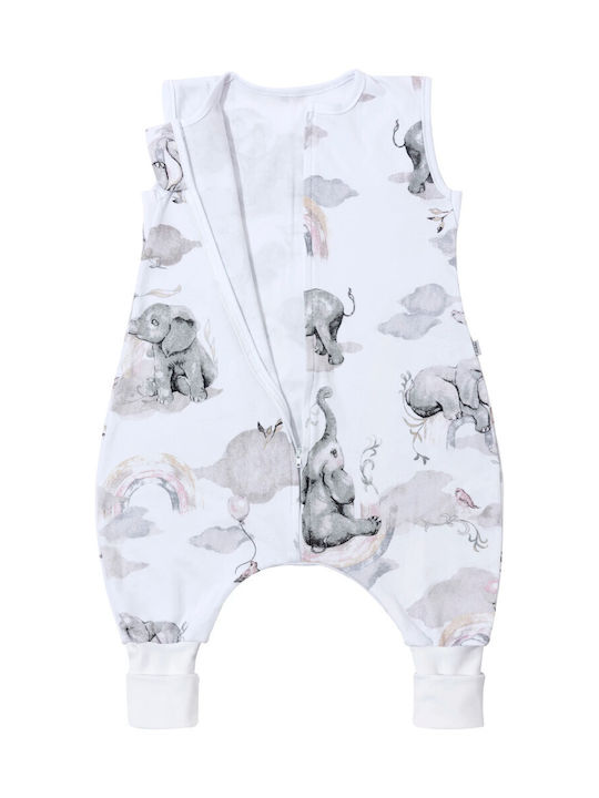 Jukki Sommer Schlafsack mit Füßen Elephant's Paradise