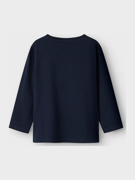 Kids' Shirt Long Sleeve Navy Spiderman