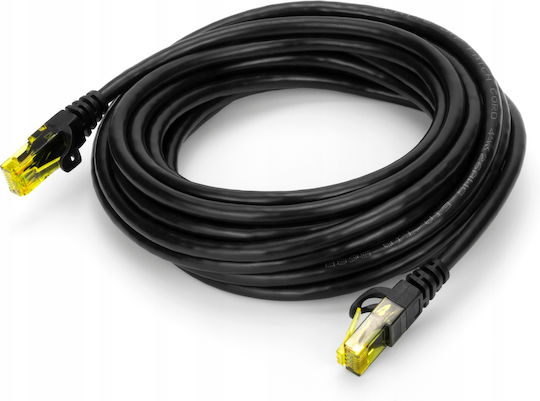 U/UTP Cat.6 Gigabit Network Cable Outdoor 3m Black