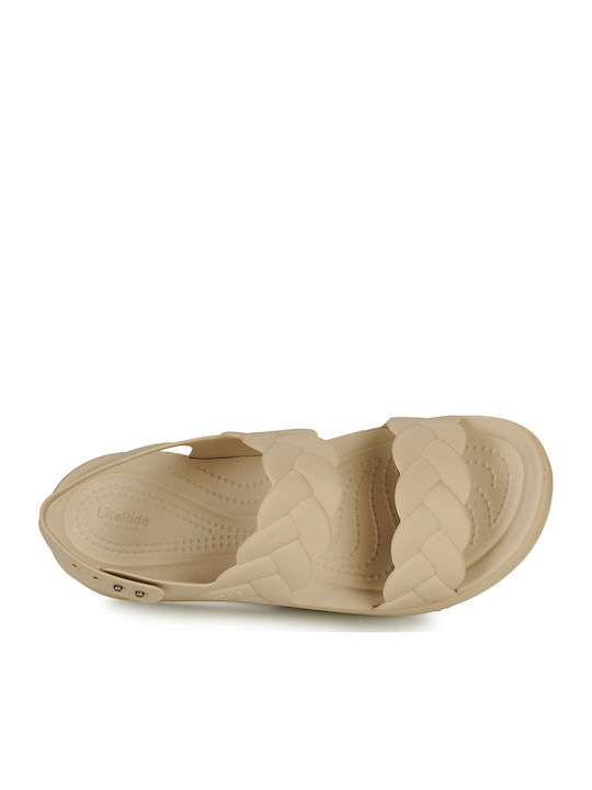Brooklyn Women's Platform Shoes Beige