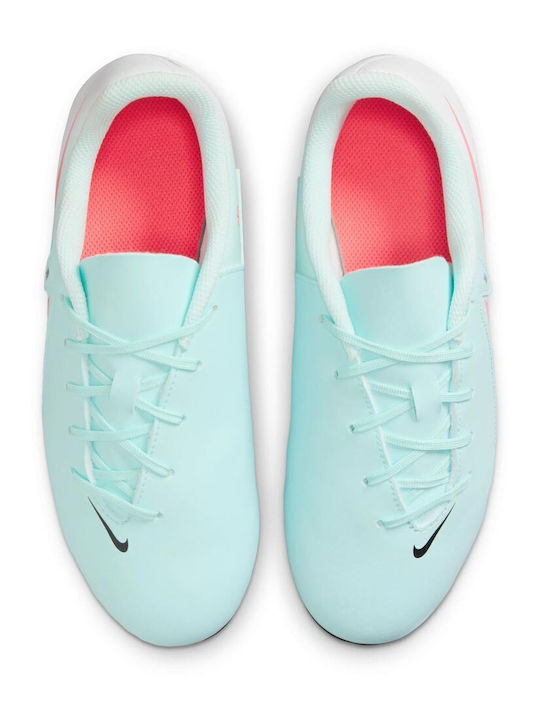Nike Phantom Gx Ii Club FG/MG Παιδικά Ποδοσφαιρικά Παπούτσια με Τάπες Τιρκουάζ