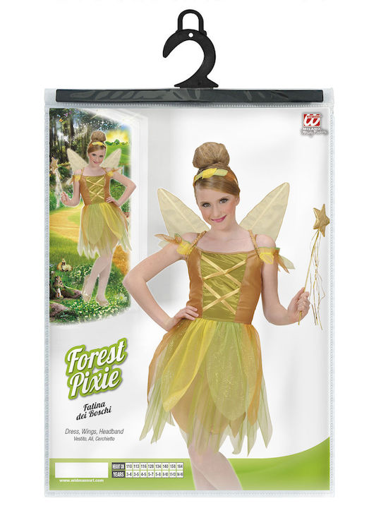 Kids Carnival Costume GOLDEN FOREST FAIRY