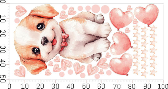 Decowalls Kinder Wandsticker Wand 50x100cm
