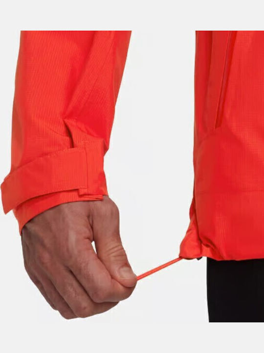 Winter Jacket Hardshell Waterproof and Windproof Red