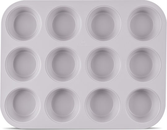 Berlinger Haus Φόρμα Ζαχαροπλαστικής για Cupcakes/Muffins 12 Θέσεων 35x26.5x3εκ.