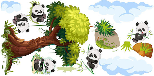 Decowalls Kinder Wandsticker Wand 60x120cm
