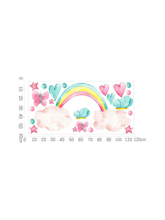 Decowalls Детска стикерна за стена Стена 60x120бр