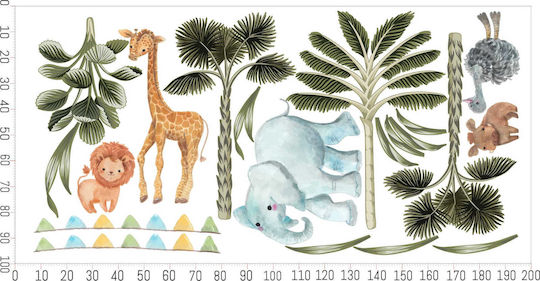 Decowalls Kids Wall Sticker 100x200cm