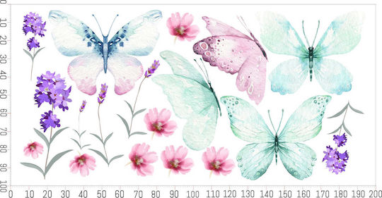 Decowalls Kinder Wandsticker Wand 100x200cm