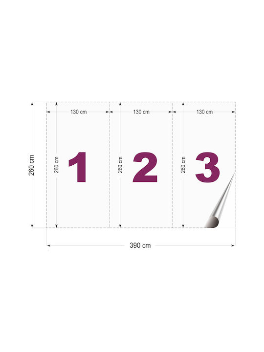 Decowalls Kinder Tapete B260xH390cm