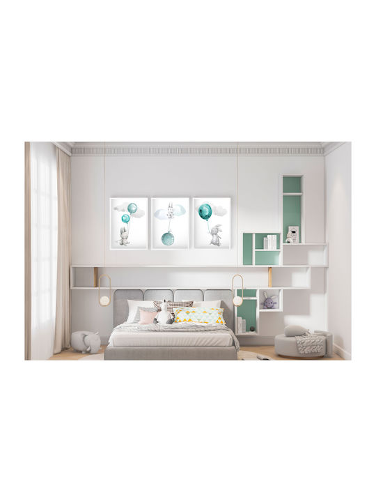 Decowalls Afiș pentru Copii 40x30buc