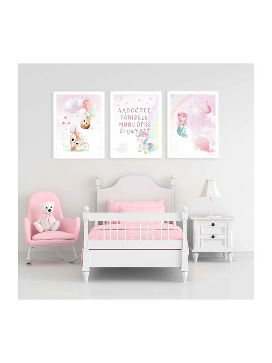Decowalls Afiș pentru Copii 40x30buc