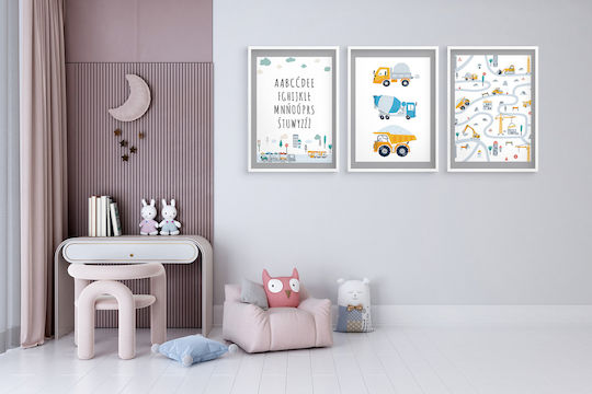 Decowalls Afiș pentru Copii 40x30buc