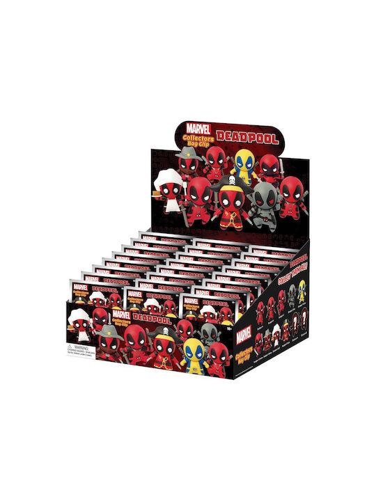 Monogram Marvel Deadpool 24pcs Pdq Blind Bag Random 3d Foam Bag Clips Figures