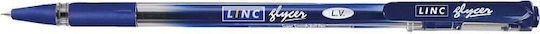 Cutie cu 30 de pixuri Linc Ball Glycer albastru