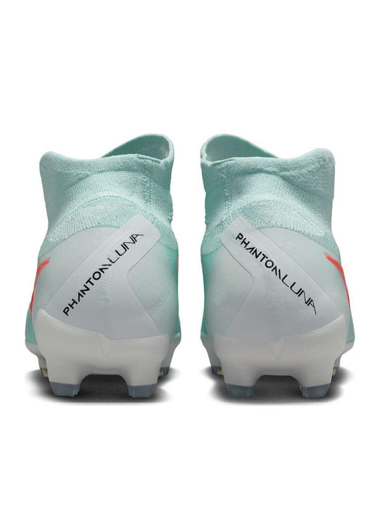 Nike Phantom Luna 2 Pro Ποδοσφαιρικά Παπούτσια με Τάπες FG Τιρκουάζ