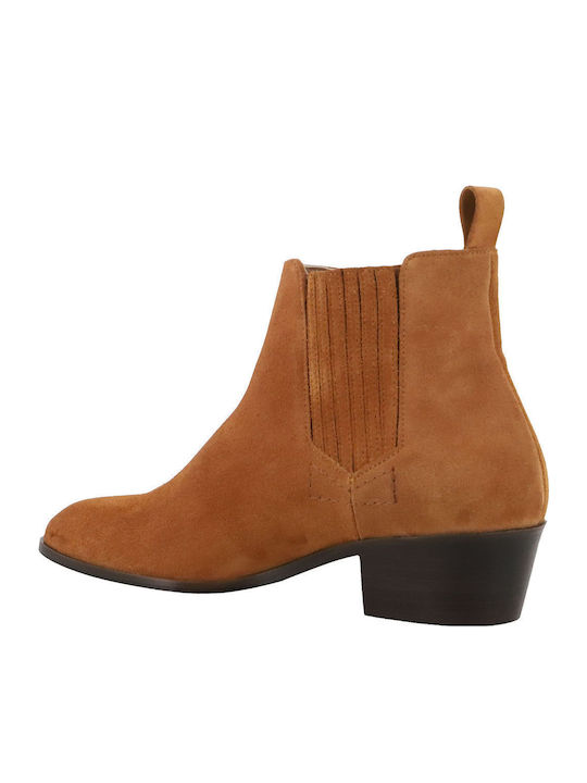 Suede Дамски ботуши Тауп РИКА