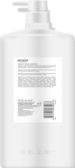 Beaver Sampon de Par Smooth Shine împotriva Mătreaței pentru Păr Rebel 3000ml