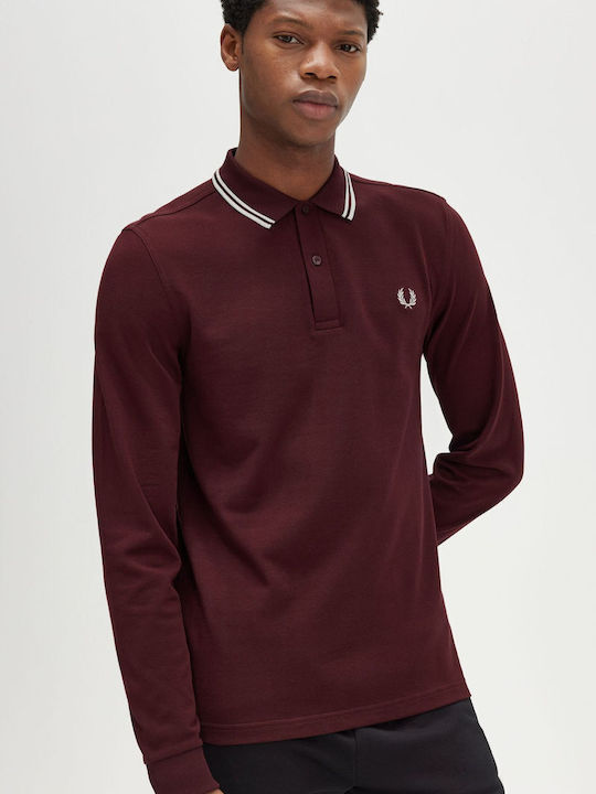 Fred Perry Polo Blouse Burgundy