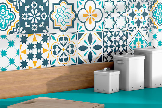 Kitchen Tile Stickers Veneer Decorative Stone 10x10cm