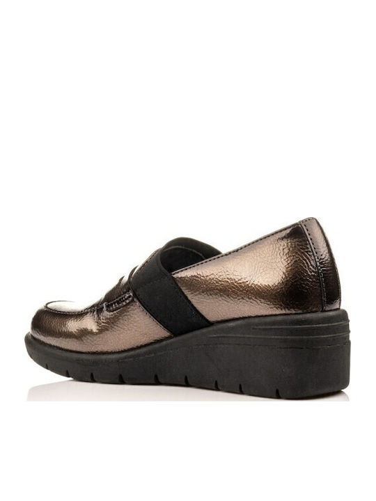 Дамски Loafers в Златист Цвят