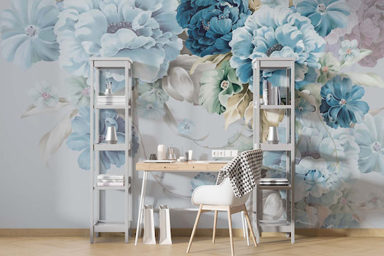 Wandbild Pastell Wohnzimmer Pfingstrosen Leuchtende Farben 197x296