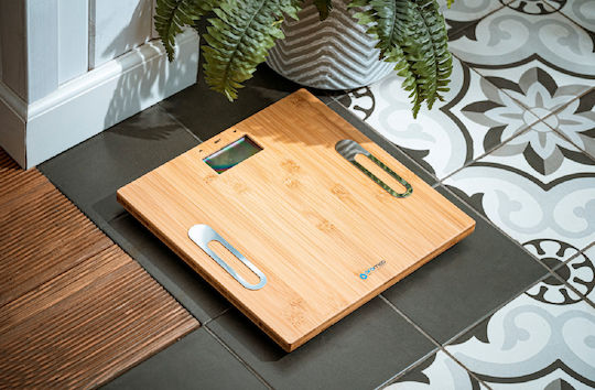 Oromed Oromed Ψηφιακή Ζυγαριά 150kg Καφέ Wood