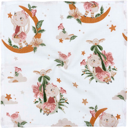 Jukki Muslin Changing Pads 30x30cm. 3pcs