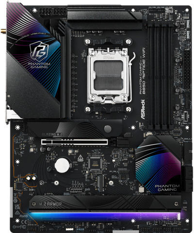 ASRock PHANTOM GAMING B850 Riptide WiFi Placă de bază ATX cu AMD AM5 Socket
