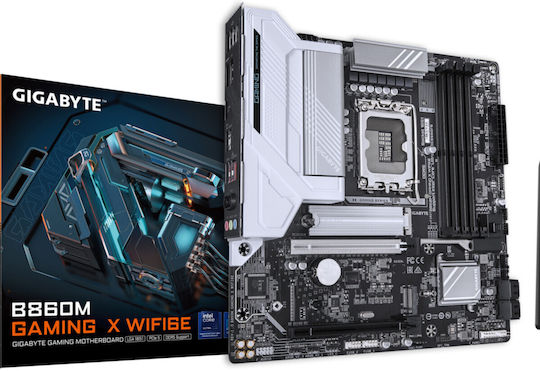 Gigabyte B860M Gaming X WIFI6E Motherboard Micro ATX με Intel 1851 Socket