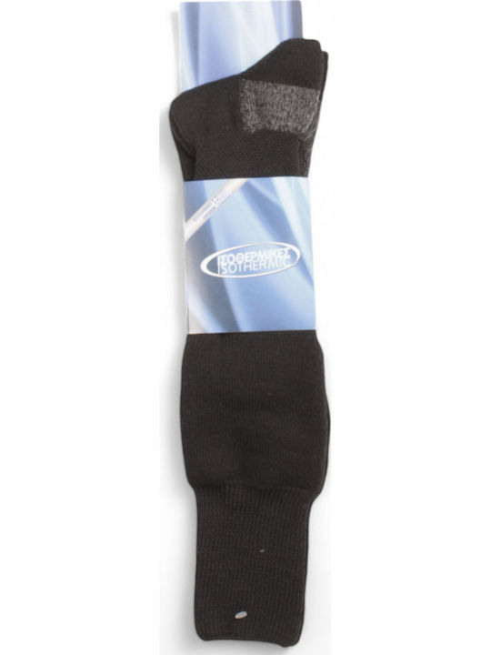 K Socks Ανδρικές Ισοθερμικές Κάλτσες Μαύρες