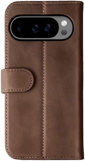 Rosso Elite Wallet Leather Brown (Google Pixel 9 / 9 Pro)