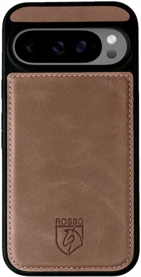 Rosso Elite Wallet Leather Brown (Google Pixel 9 / 9 Pro)