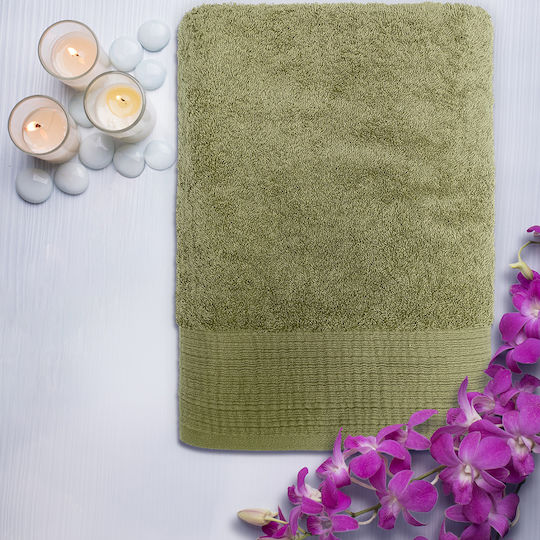 San Lorentzo Badehandtuch Supreme 80x150cm Grünes Gewicht 600gr/m² San Lorentzo Badehandtuch Supreme 80x150cm Grünes Gewicht 600gr/m²